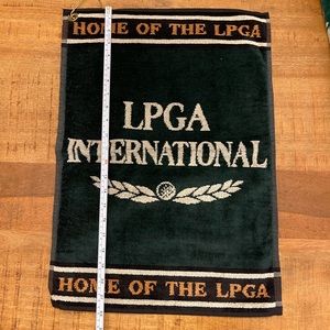 LPGA International Gold Towel Home of the LPGA